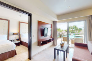 Garden View Suite at Paradisus La Perla