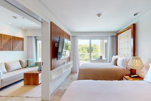 The Garden View Reserve Suite at Paradisus La Perla